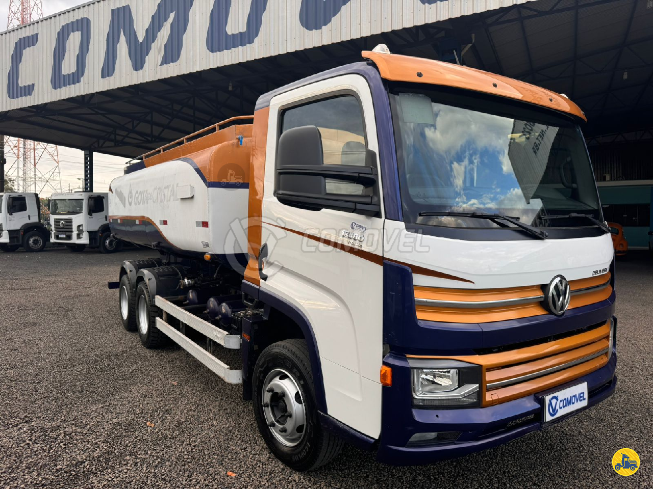 CAMINHAO VOLKSWAGEN VW 13180 Tanque Pipa Truck 6x2 Comovel Comercial Montealtense de Veículos MONTE ALTO SÃO PAULO SP